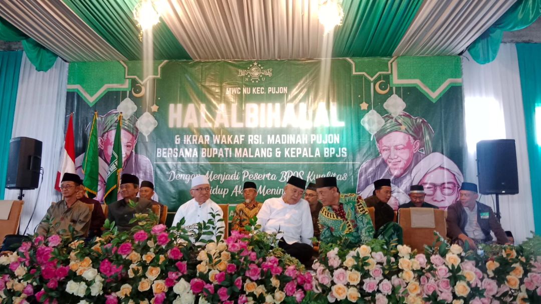 Bupati Malang Hadiri Halal Bi Halal di MWC NU Pujon